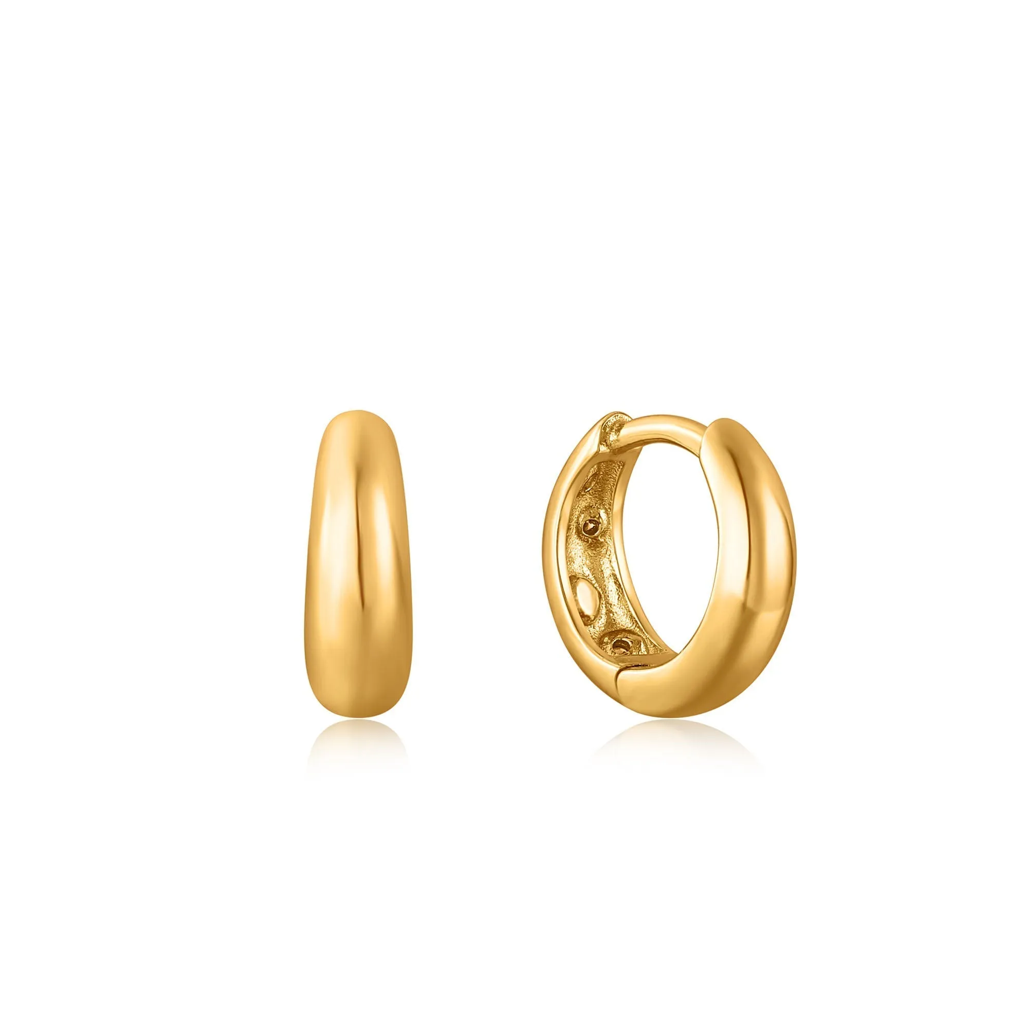 Ania Haie Gold Starry Kyoto Opal Huggie Hoop Earrings