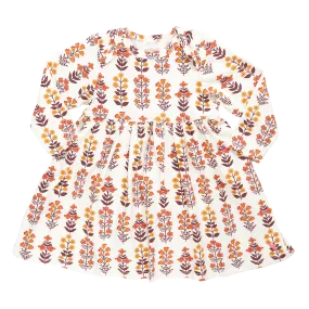 Baby Girls Organic Steph Dress - Fall Field Floral