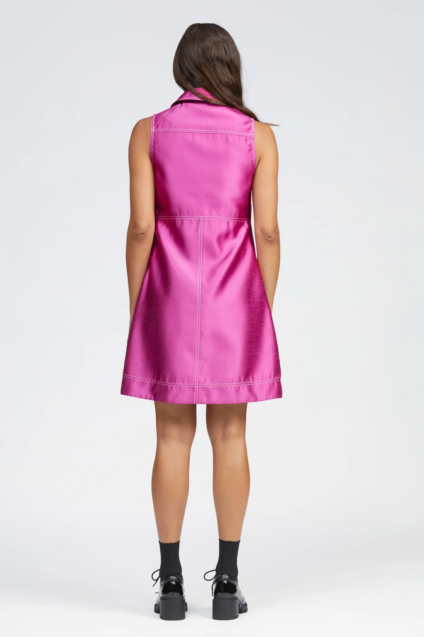 Blas Dress Fuchsia