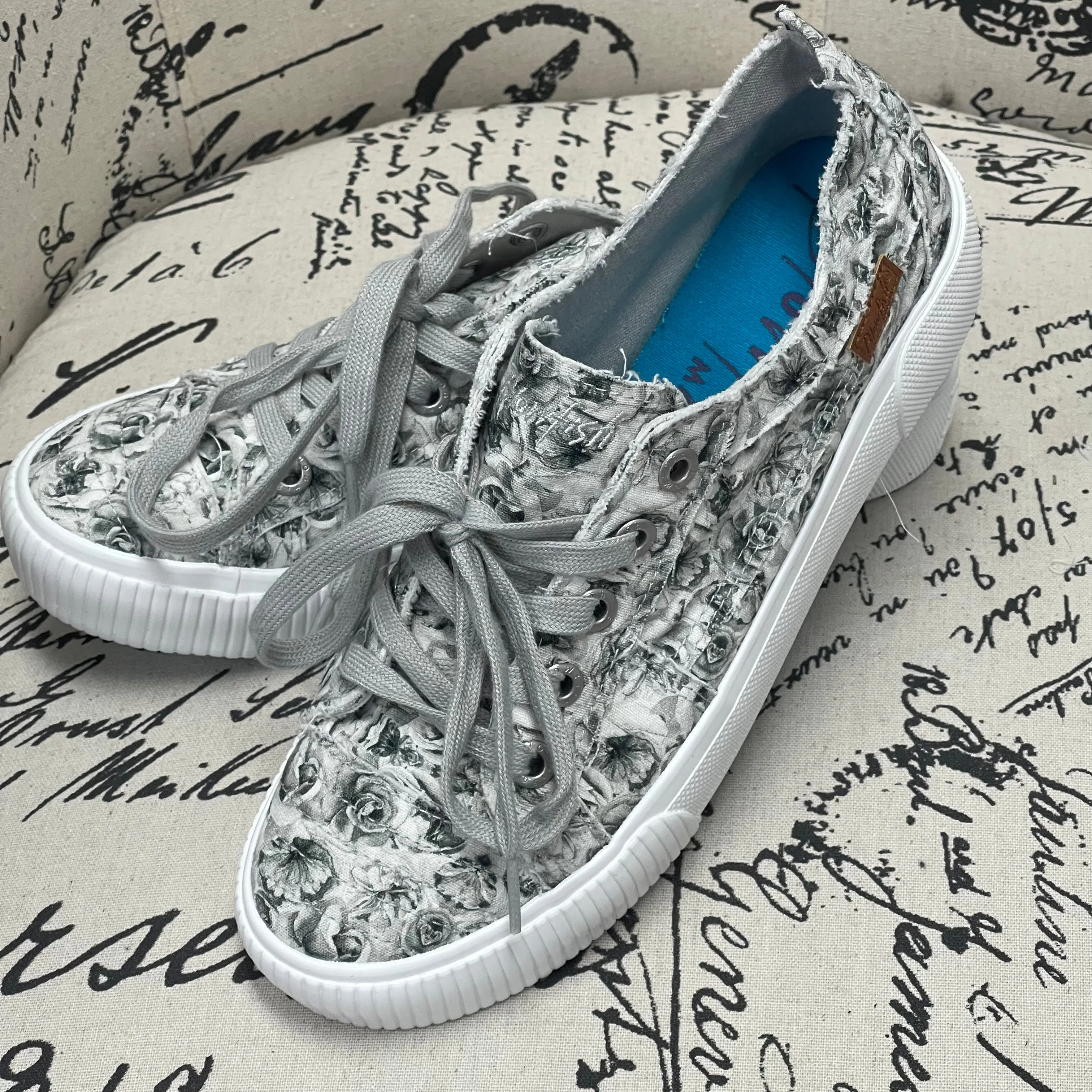 Blowfish Clay Sneakers- Wolf Gray Valley Rose