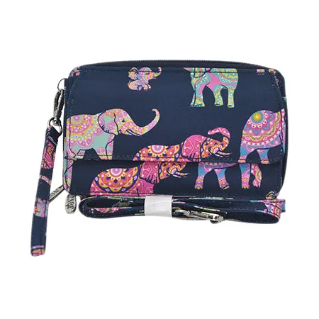 Bohemian Elephant NGIL Canvas All in One Wallet