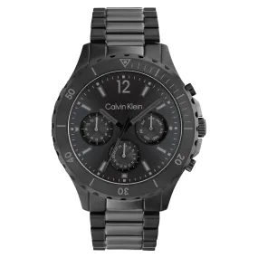 Calvin Klein Sport Black Steel Men's Multi-function Watch - 25200117