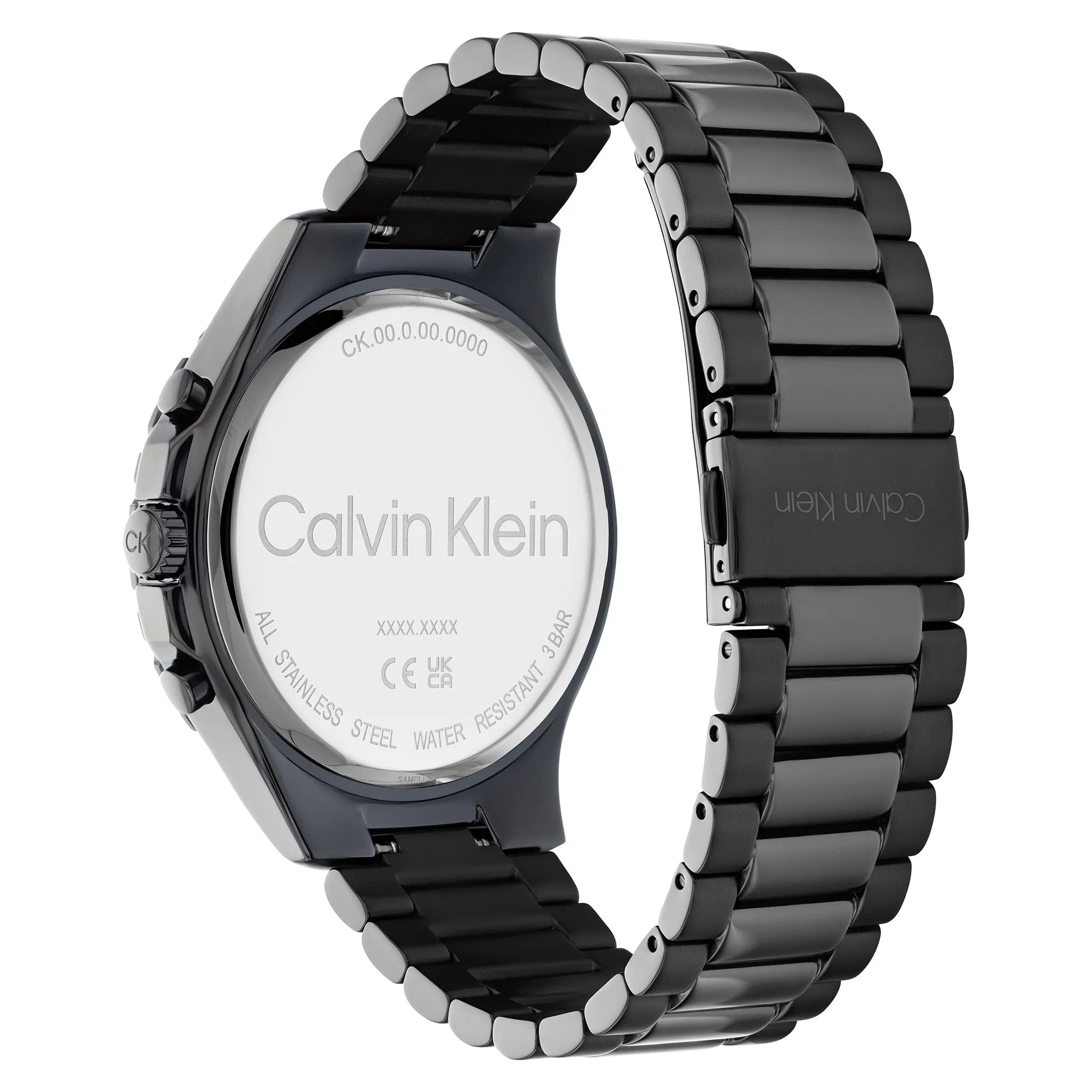 Calvin Klein Sport Black Steel Men's Multi-function Watch - 25200117