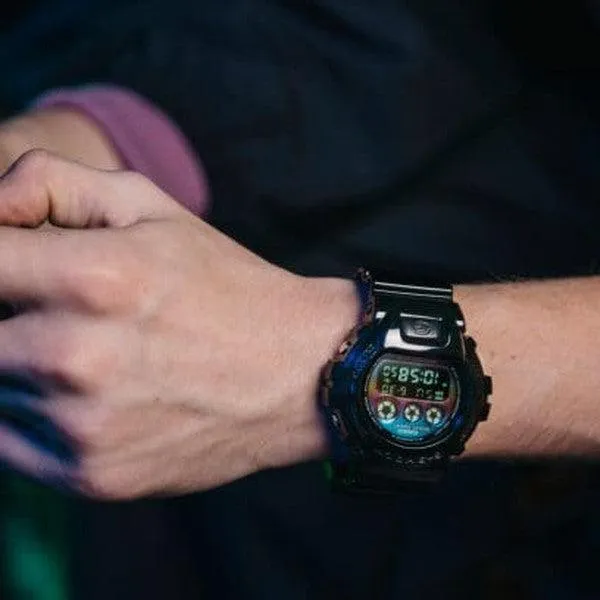 Casio G-Shock Digital Watch DW6900RGB-1 Black