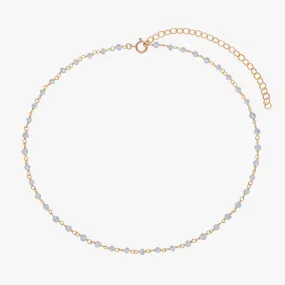 Chalcedony Rosary Choker