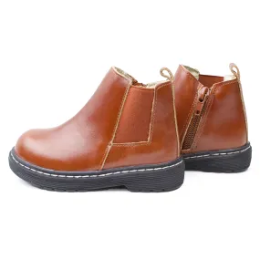 Cognac - Chelsea Boot - Hard Sole