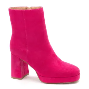 Corky's Slug Bug Boot in Fuchsia Suede