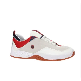 DC Williams Slim - White Navy Red