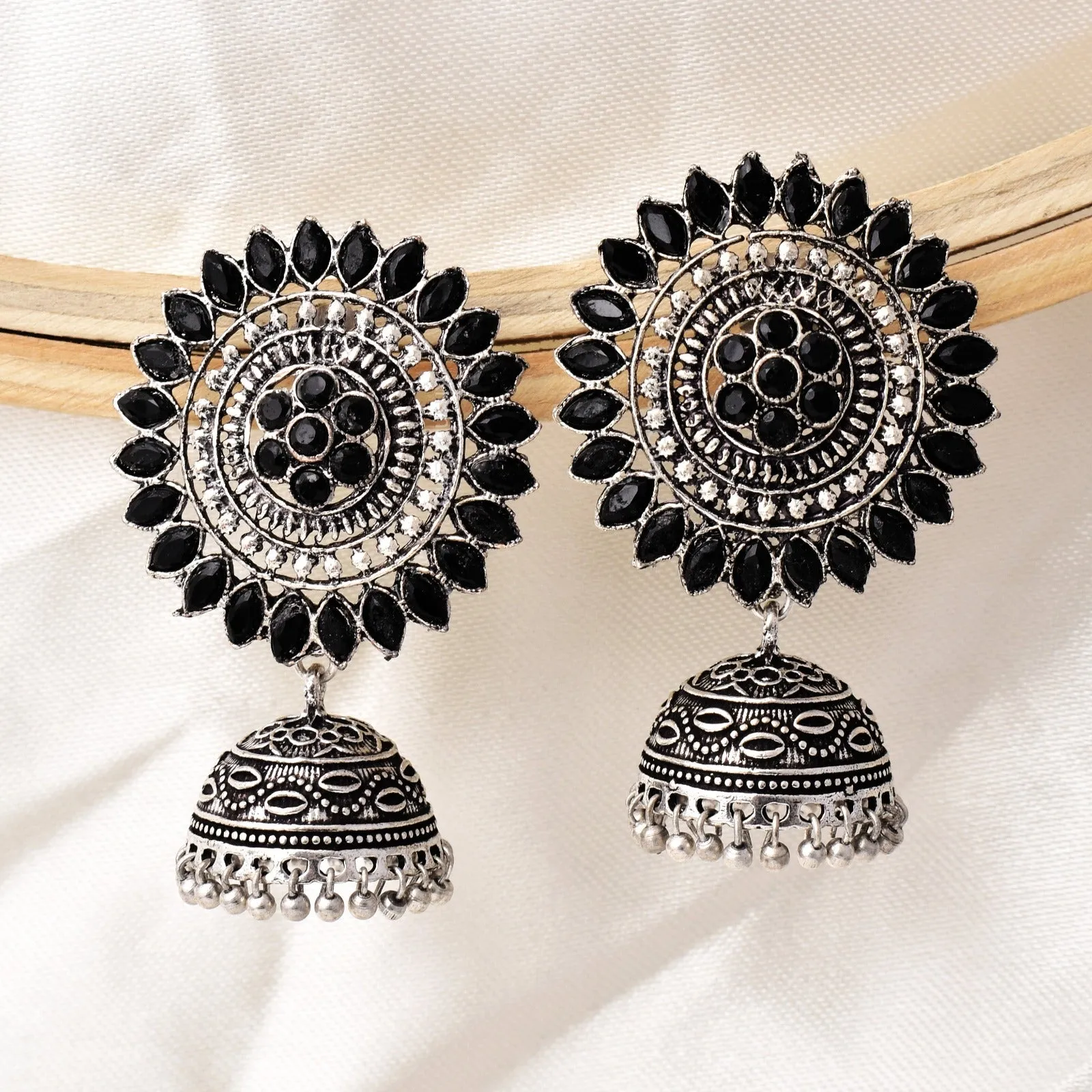 Gagan Jhumka Earrings