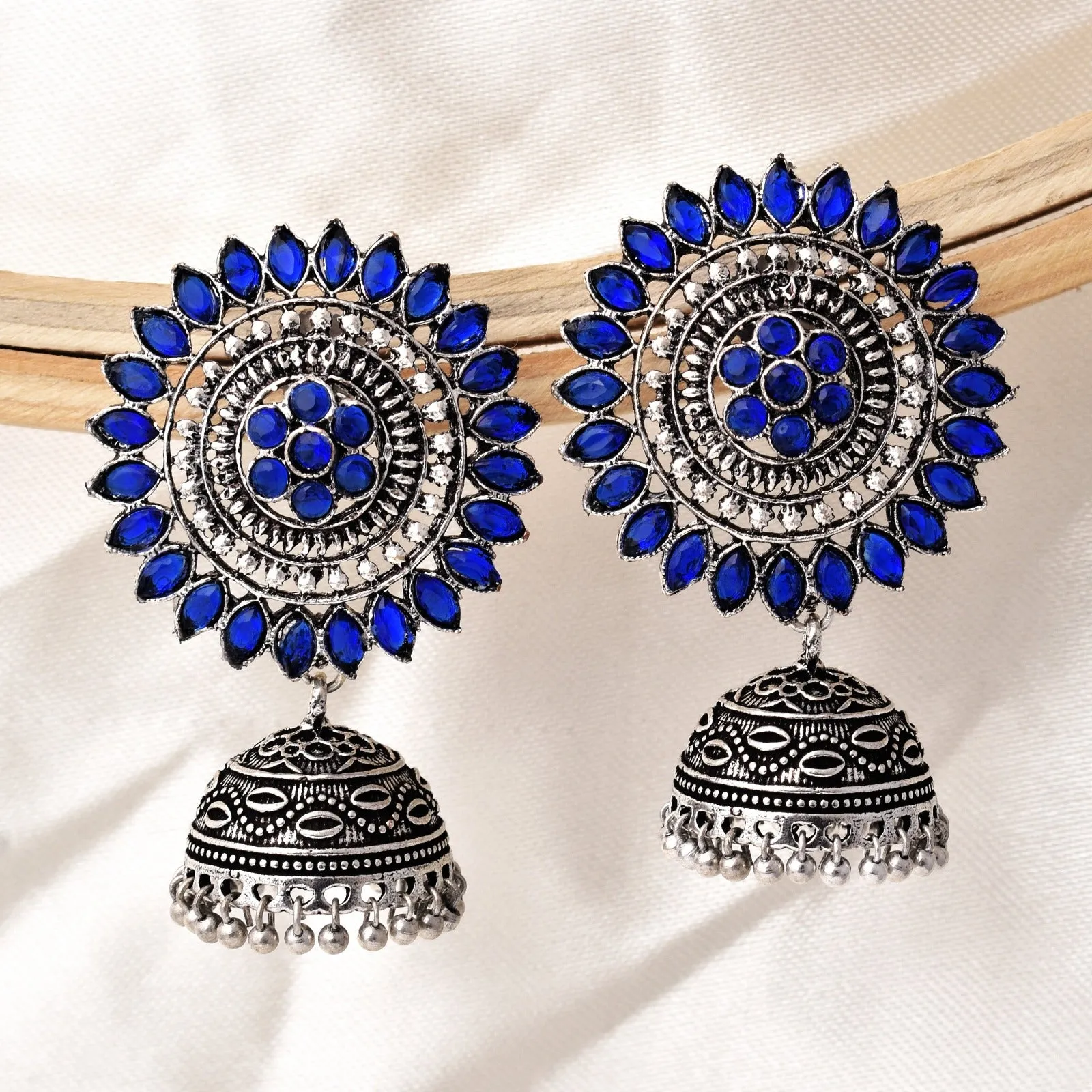 Gagan Jhumka Earrings