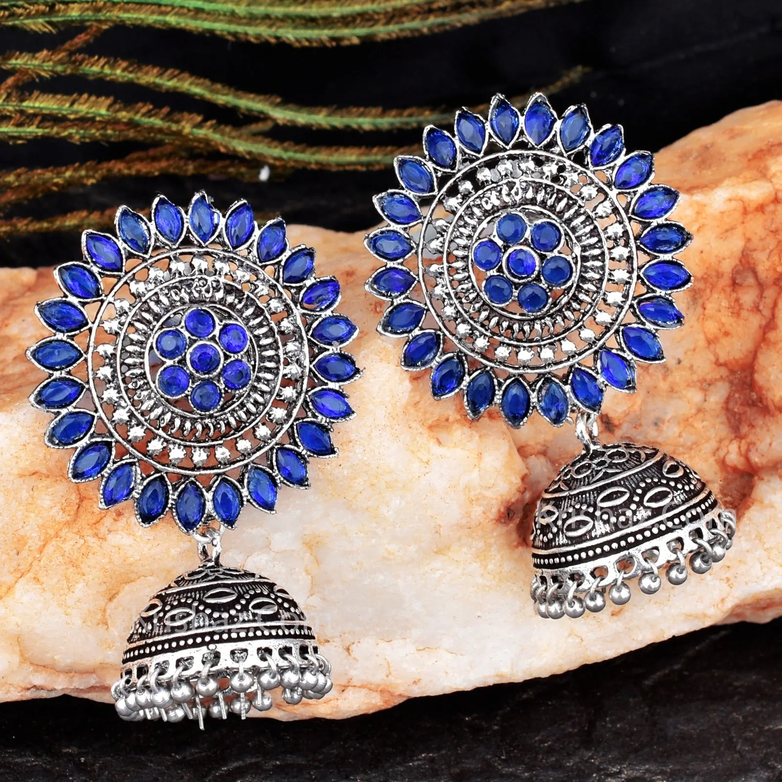 Gagan Jhumka Earrings