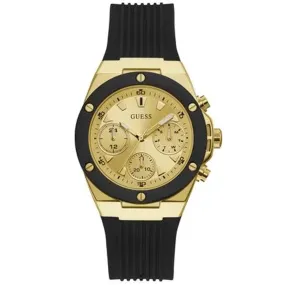 Guess Gold Dial Multifunction Ladies Watch GW0030L2