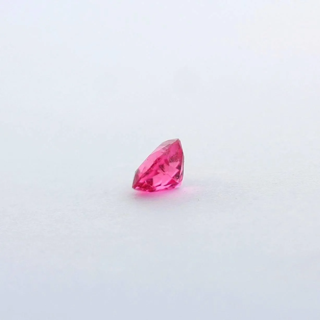 Loose Tourmaline Purplish Pink Cushion Shape 1.06 carat