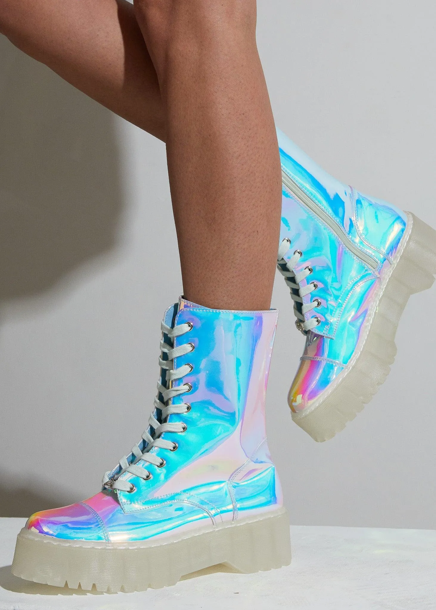 Opal Combat Boot