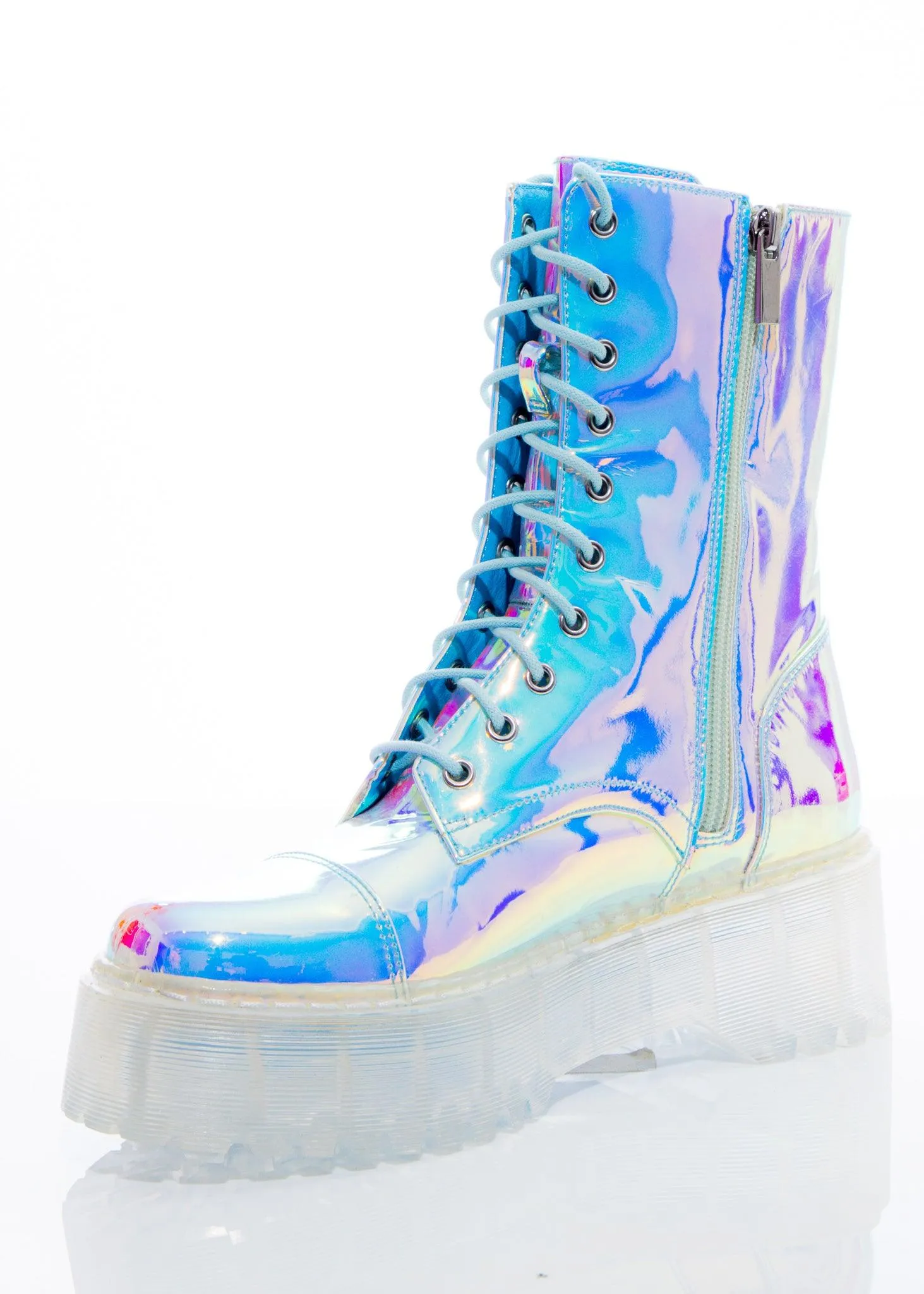 Opal Combat Boot