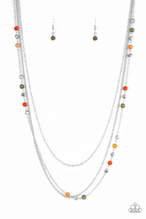 Paparazzi Colorful Cadence - Multi Necklace