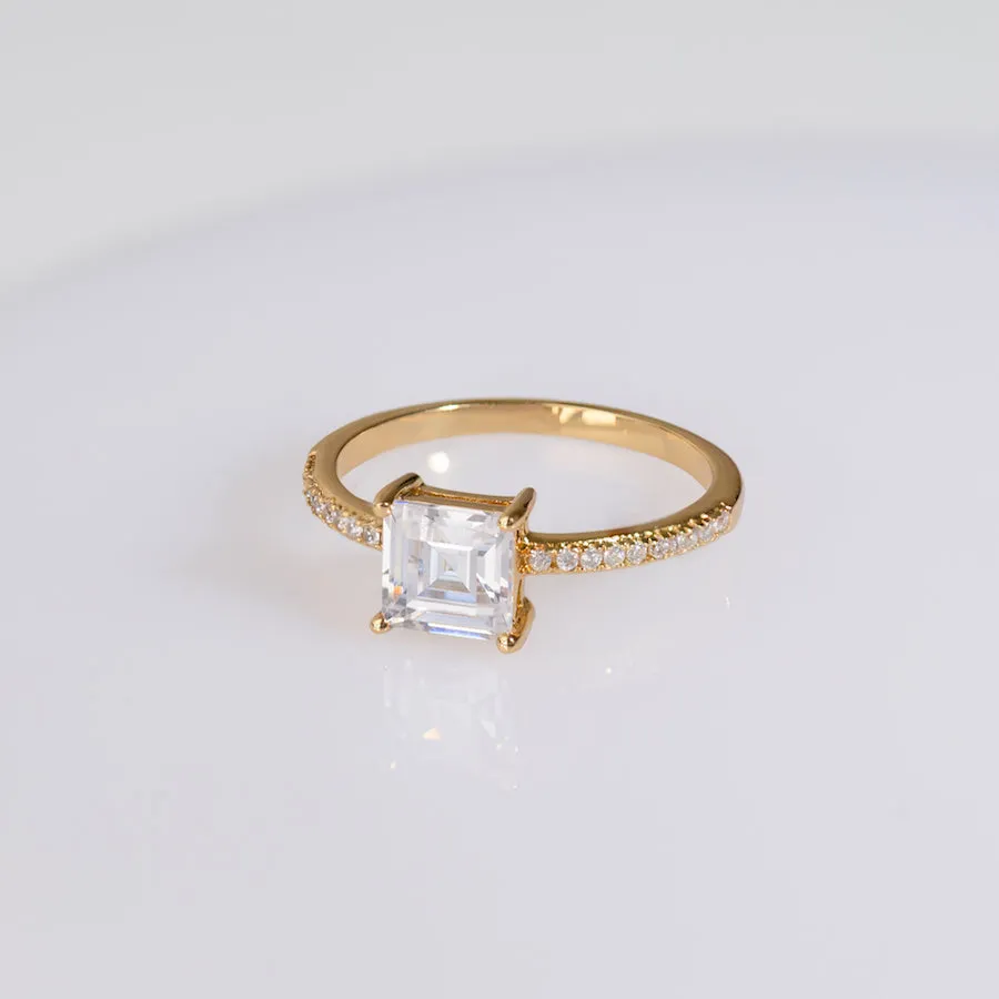 Princess Gold Ring