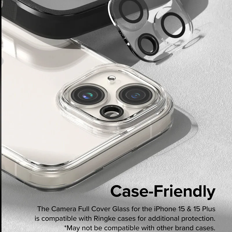 Ringke Camera Protector Glass for iPhone 15/Plus – 2 Packs (Clear)