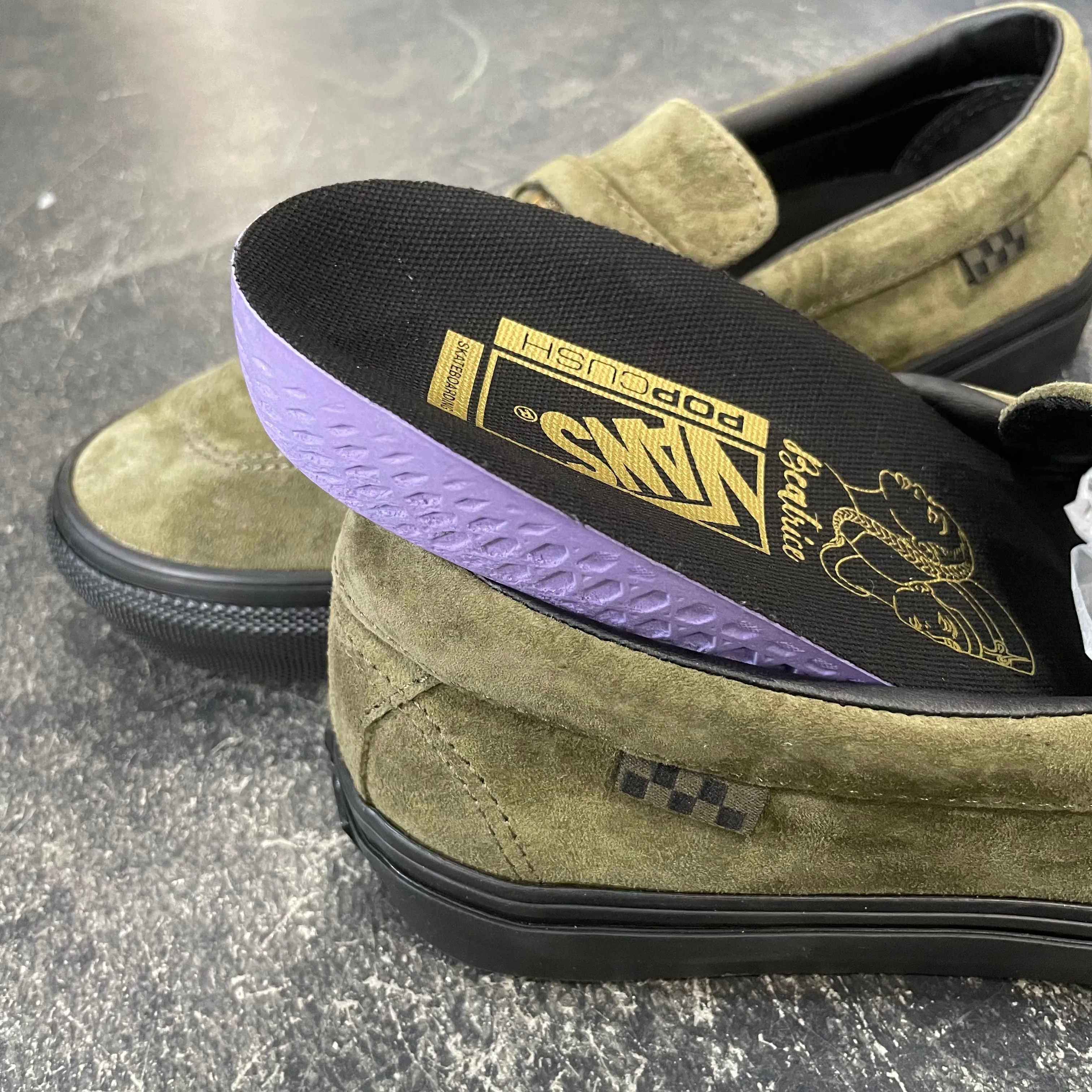 Vans Skate 53 Beatrice Domond Dark Olive SALE