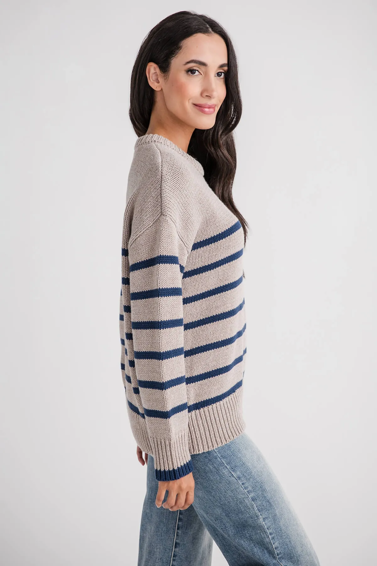 Z Supply Boyfriend Stripe Sweater